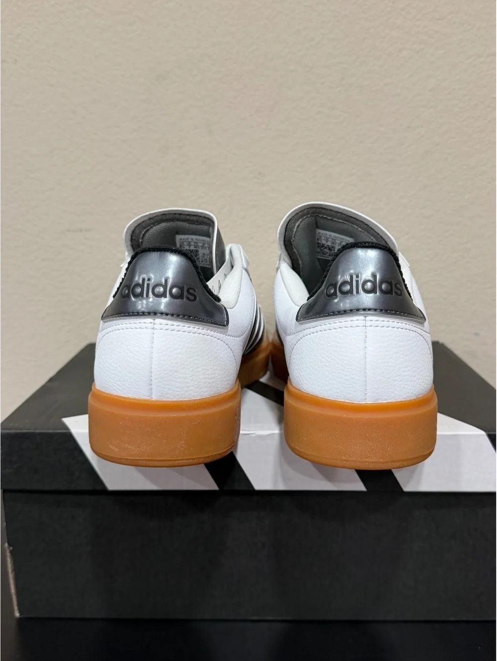 Size 8.5 - Adidas Women’s Grand Court 2.0 “White Iron Metallic Black”